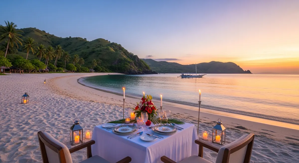 Romantic private boat ideas for couples in Labuan Bajo